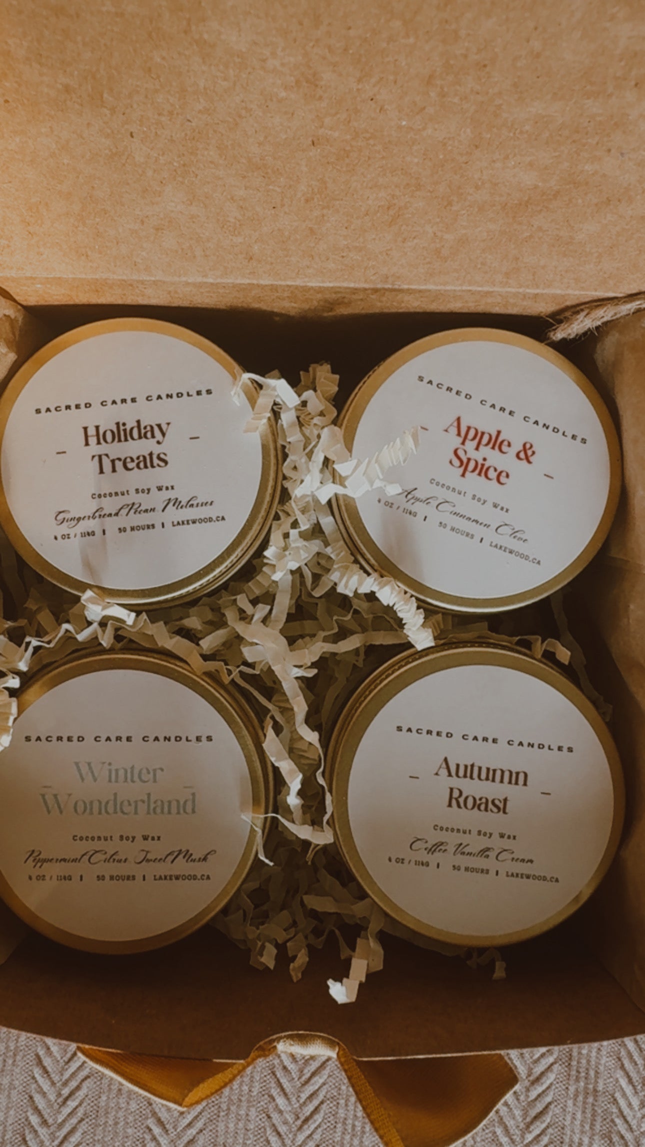 🎄Holiday Mini Candle Gift Set